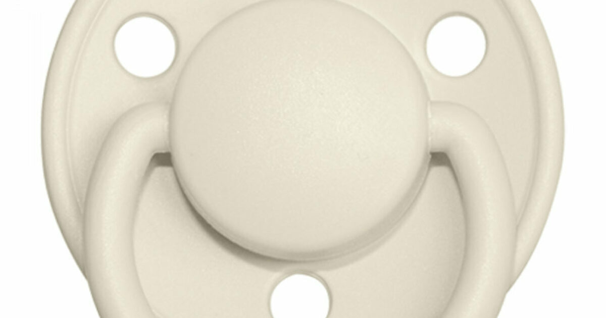 Deluxe BIBS Fopspeen Ivory T1 BIBS Speen Maat 1 Little Onesie