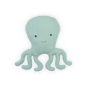 Knuffelkussen_octopus_Tiny_waffle_soft_green