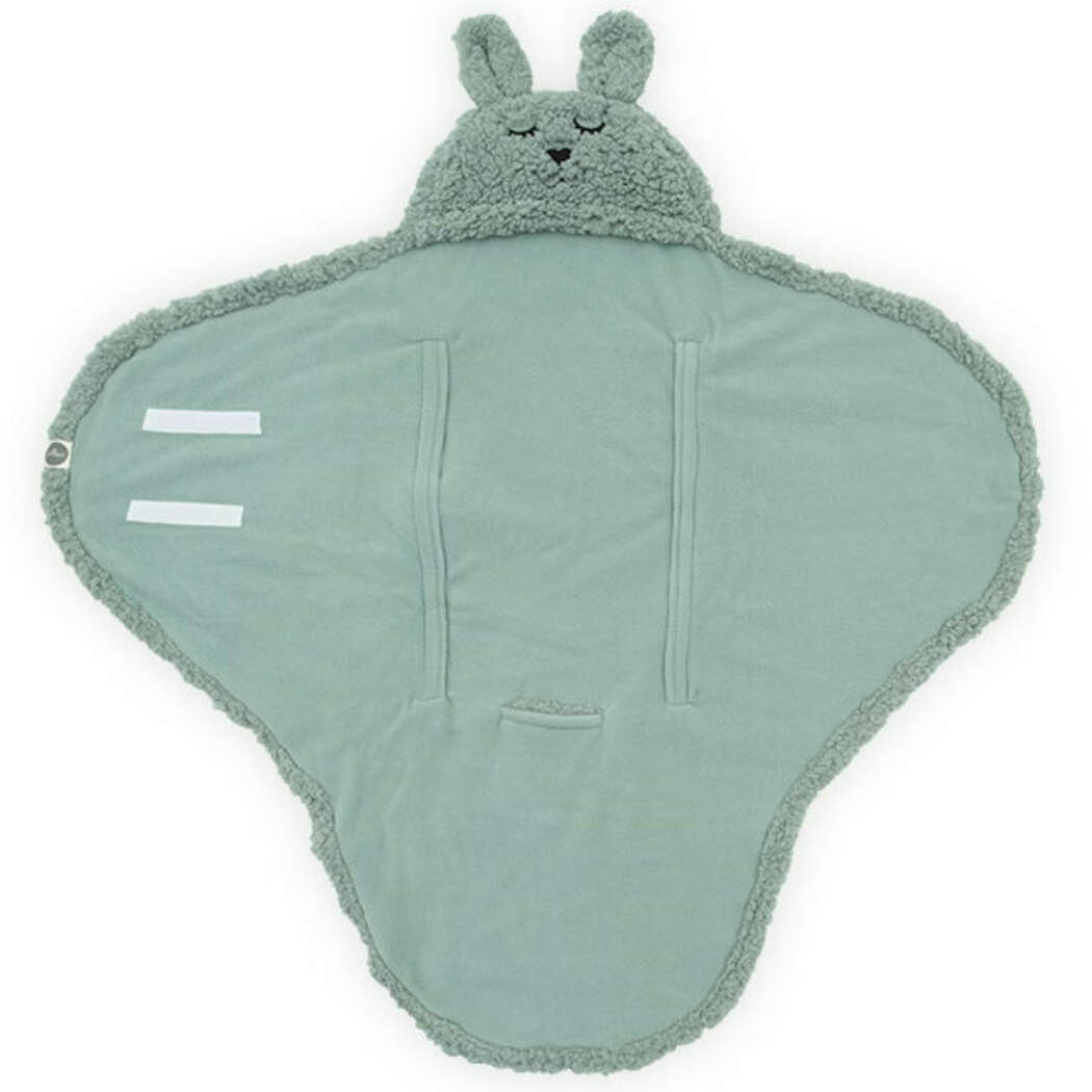 Wikkeldeken Bunny Ash Green