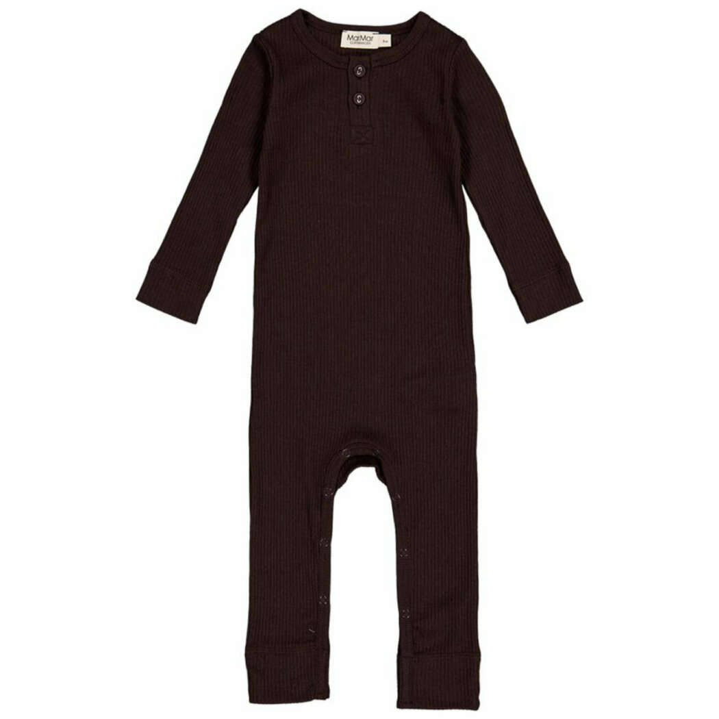 Jumpsuit dark chocolate