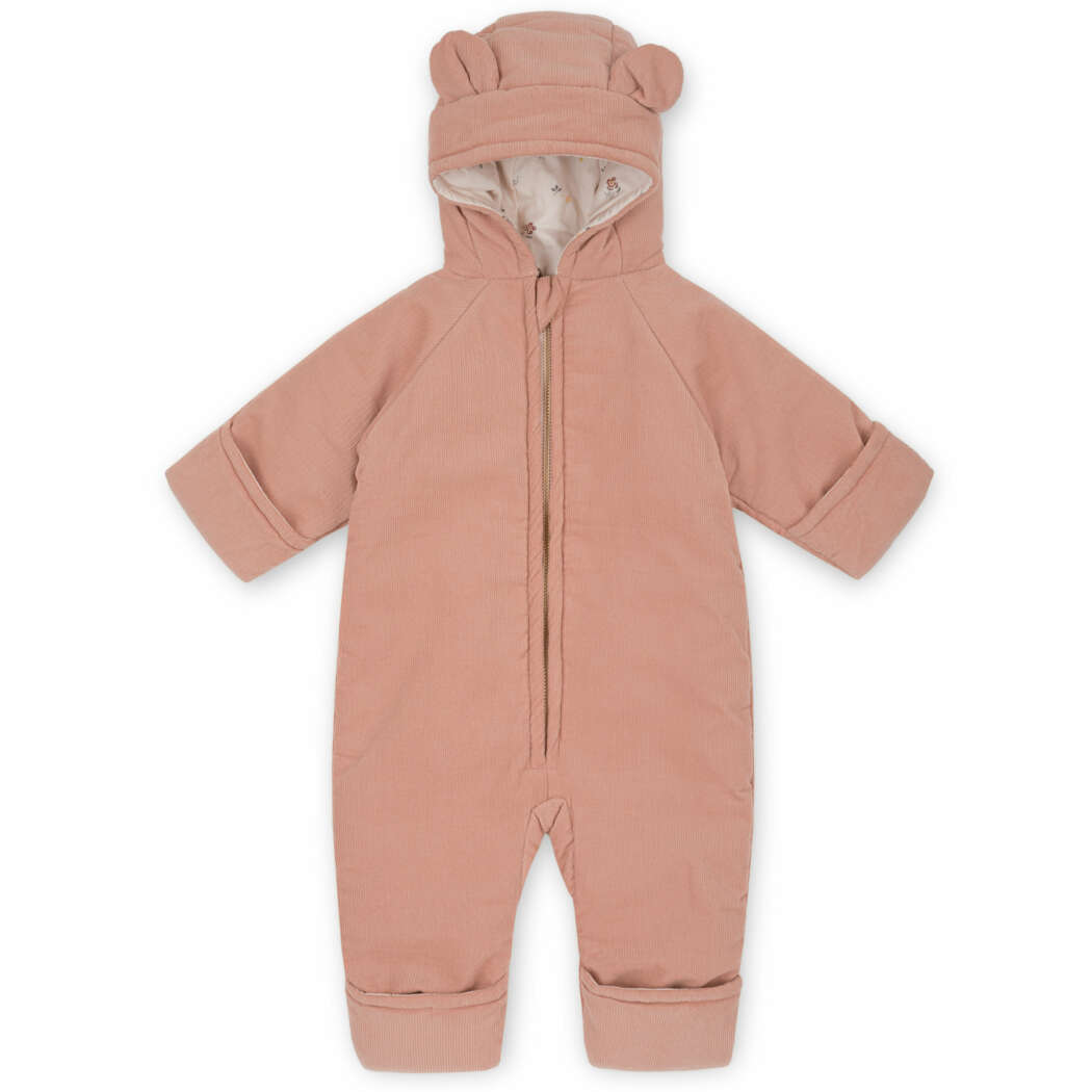 Konges Slojd Berenpakje Rose Blush Nostalgie Teddy Suit Deux Little Onesie