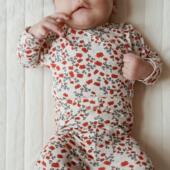 KS2830 BASIC NEWBORN LS BODY GOTS POPPY Extra 1