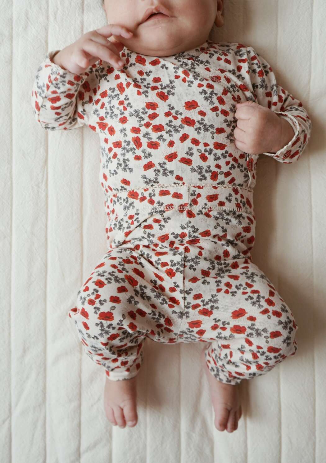 KS2830 BASIC NEWBORN LS BODY GOTS POPPY Extra 1