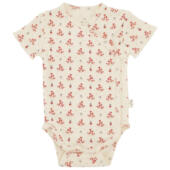 KS2877 CLASSIC NEWBORN SS BODY VINTAGE FLORAL RED Extra 1