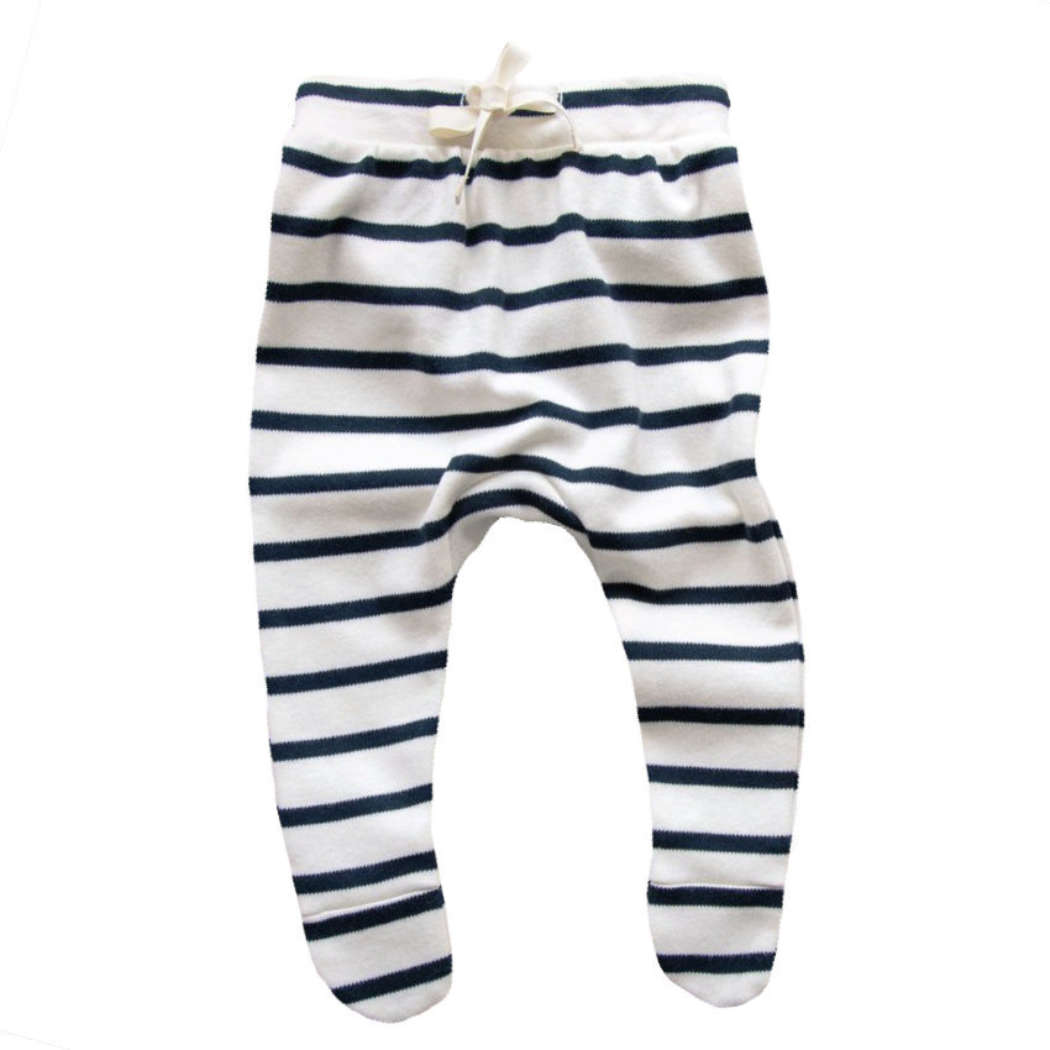 Breton stripes footed organic zoo vierkant