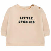 Organic Zoo SBSLS Little Stories Sweatshirt Front White