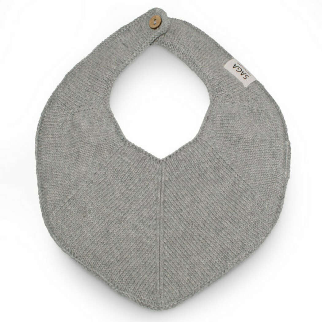 1401 Saga Fjola Knitted Bib Grey Melange web