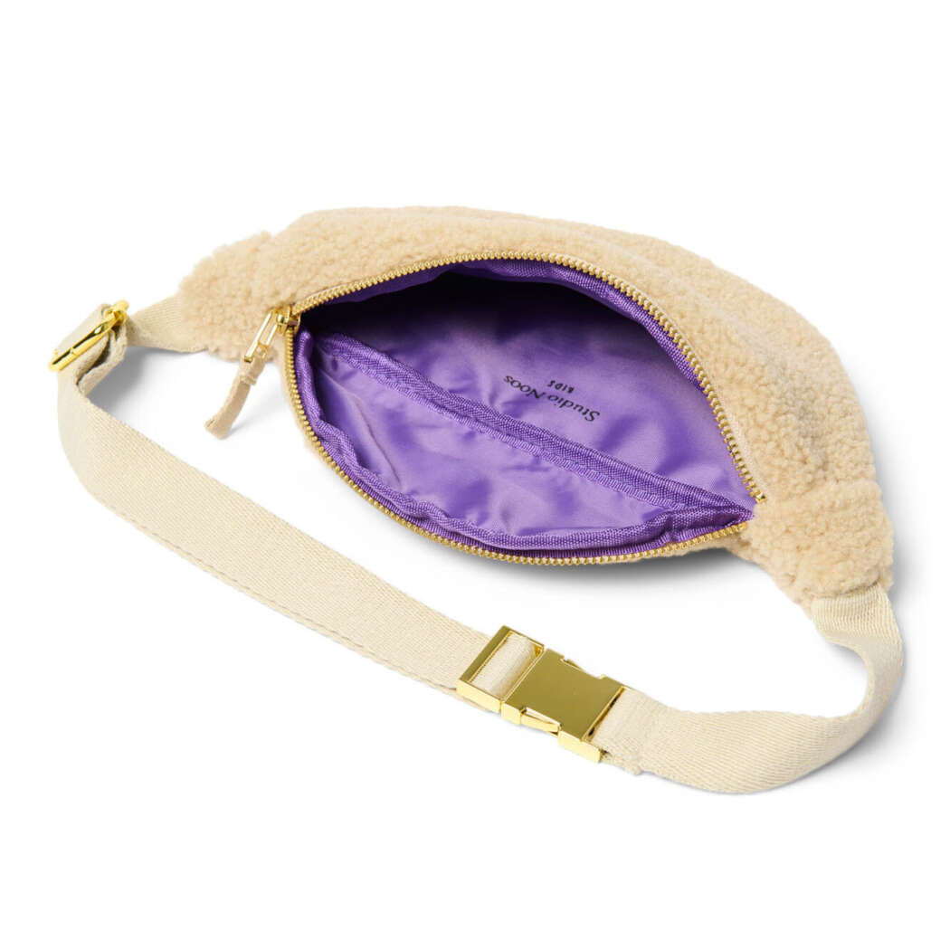 Ecru Teddy Mini Fanny Pack PS2