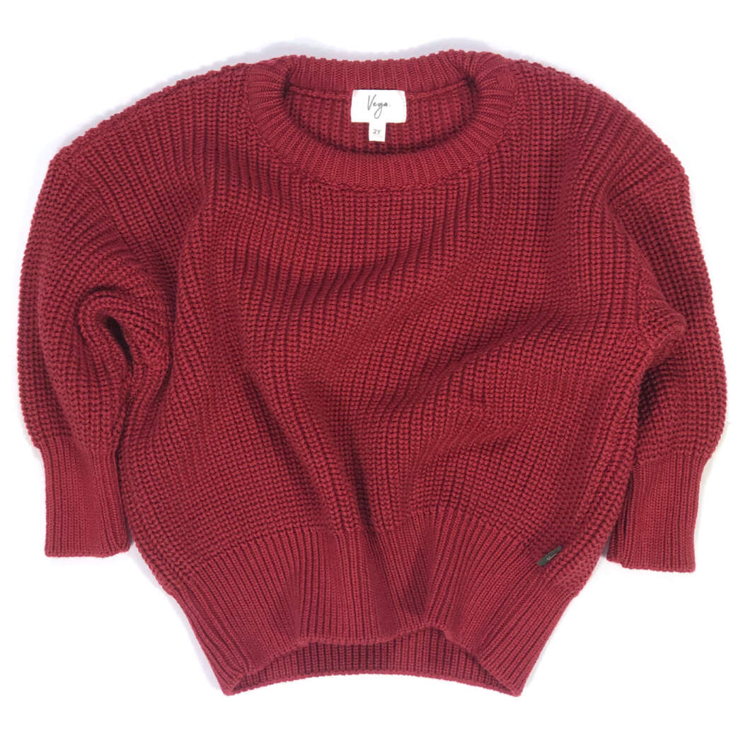 Sweater scarlet